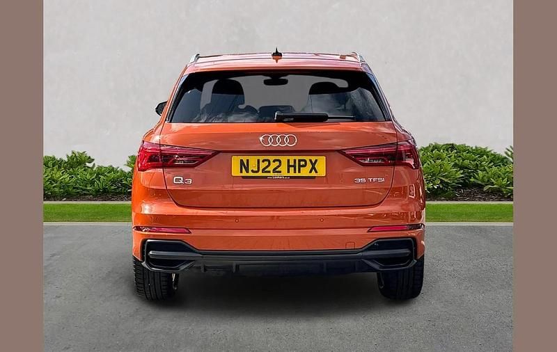 Used Audi Q3 S-Line 147 HP (108 kW) 2022 Orange SUV