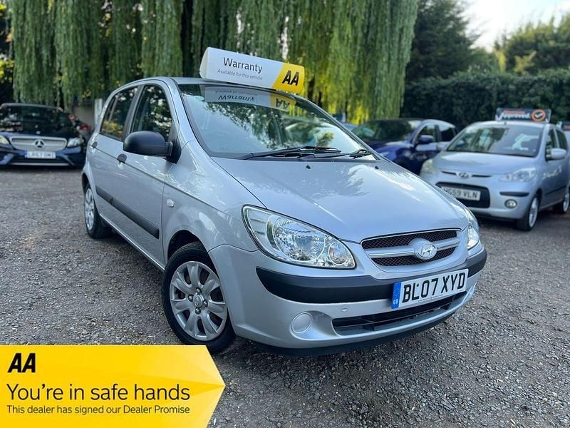 Silver Used 2007 Hyundai Getz Hatchback | £1,690 (Good price) - Image 1/1