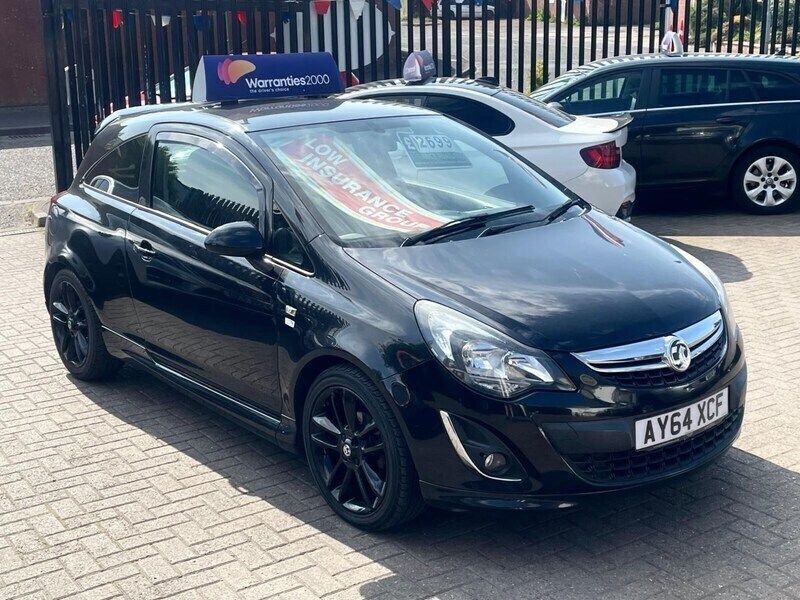 Black Used 2014 Vauxhall Corsa Edition Hatchback | £2,699 (Fair price) - Image 1/4
