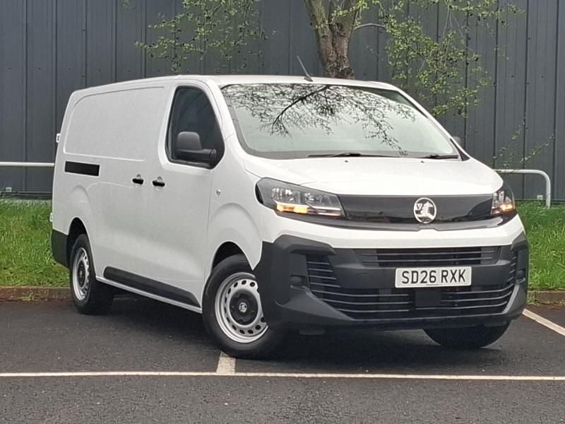 New Vauxhall Vivaro 150 HP (110 kW) 2026 Solid  kaolin white MPV