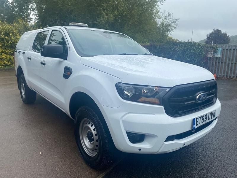 White Used 2020 Ford Ranger XL Pickup | £9,645 (Good price) - Image 1/4