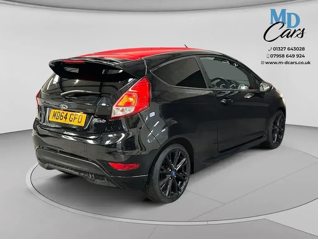 Used Ford Fiesta Zetec 2015 Black Hatchback