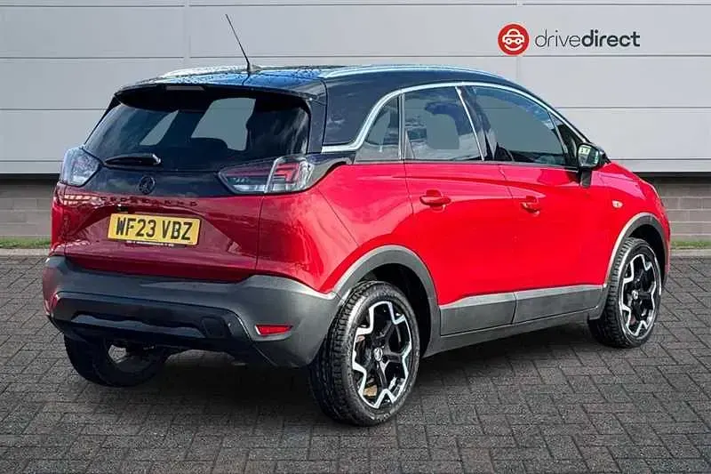 Used Vauxhall Crossland Ultimate 130 HP (95 kW) 2023 Red SUV