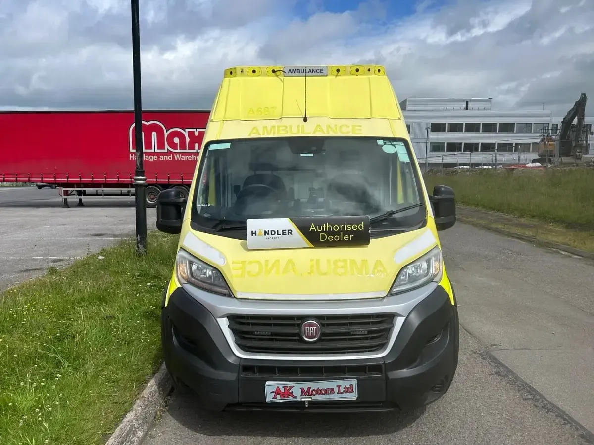 Used Fiat Ducato 150 HP (110 kW) 2018 Yellow Van