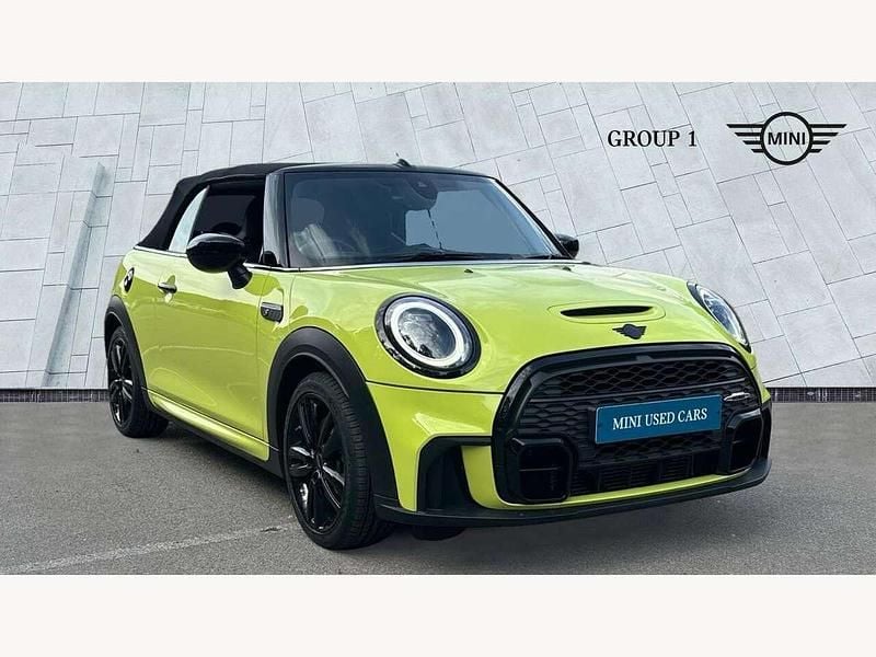 Yellow Used 2023 Mini Cooper S Cabriolet Comfort Cabriolet | £22,495 (Good price) - Image 1/4