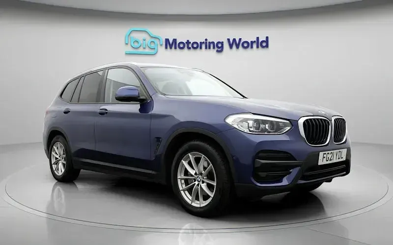 Used BMW X3 184 HP (135 kW) 2021 Blue SUV