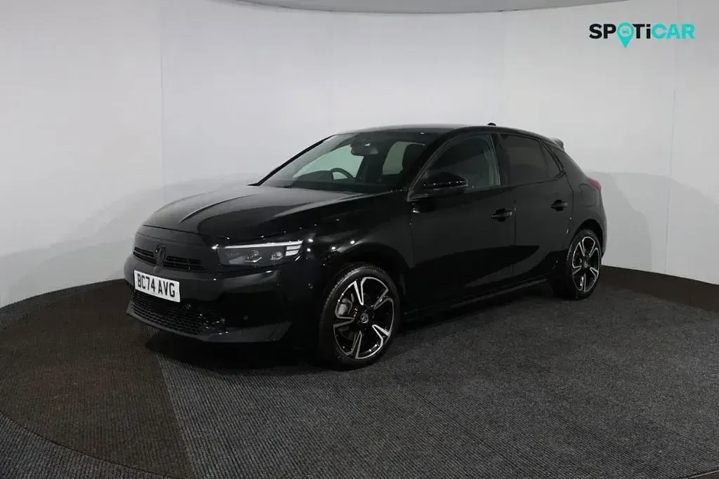 Used Vauxhall Corsa Ultimate 128 HP (94 kW) 2025 Carbon black Hatchback