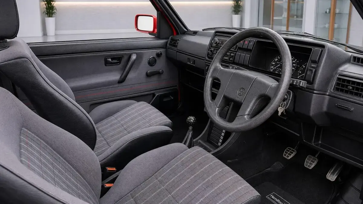 Used VW Golf II GTI 112 HP (82 kW) 1989 Red Hatchback