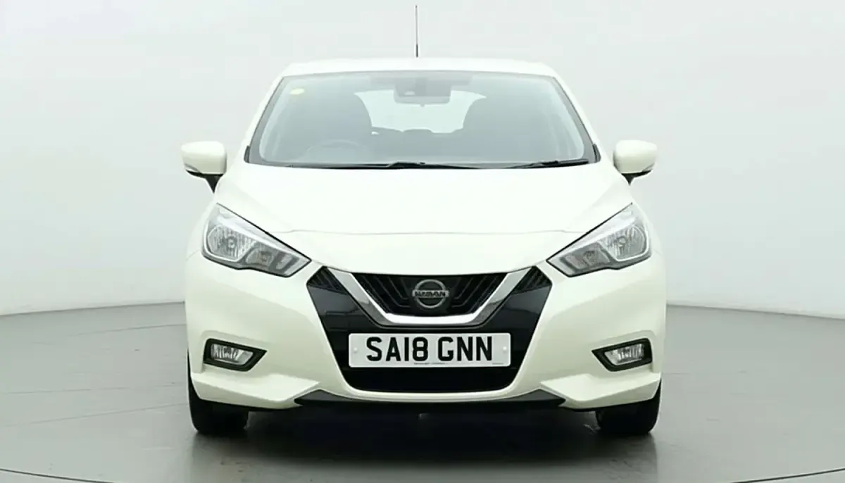 Usado Nissan Micra Acenta 71 CV (52 kW) 2018 Blanco Utilitario