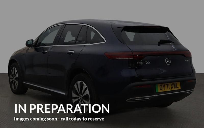 Used Mercedes EQC400 300 kW (408 HP) 2021 Blue SUV