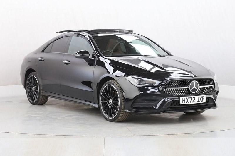 Used Mercedes CLA250e AMG Line Premium Plus 218 HP (160 kW) 2022 Black Sedan