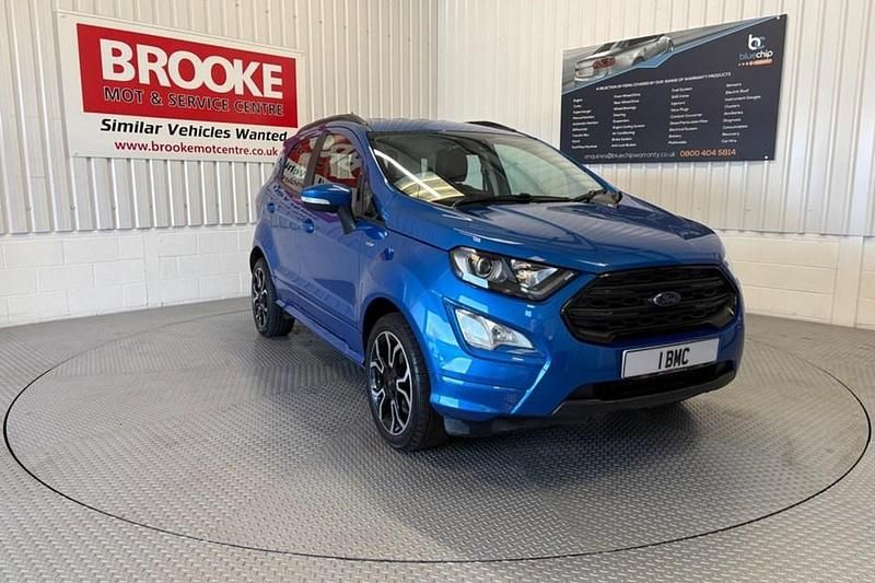 Blue Used 2021 Ford Ecosport ST-Line SUV | £11,390 (Fair price) - Image 1/1