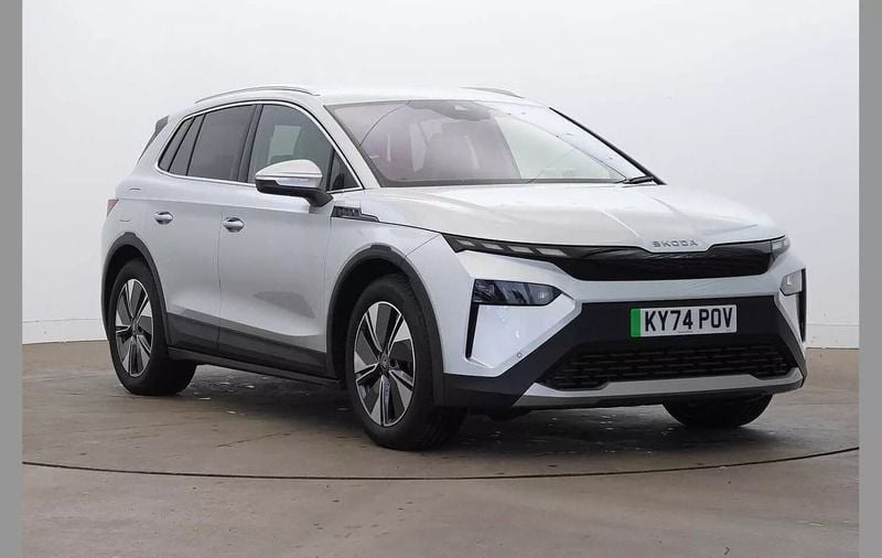 Brilliant silver metallic Used 2025 Skoda Elroq SUV | £32,995 (Super price) - Image 1/4