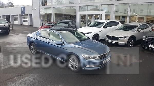 Used VW Passat GT 150 HP (110 kW) 2018 Blue Sedan