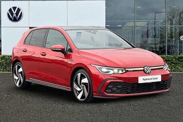 Kings red Used 2021 VW Golf VIII GTI Hatchback | £27,995 (A bit pricey) - Image 1/4