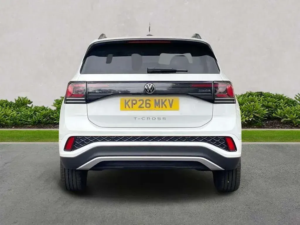 New VW T-Cross R-line 115 HP (84 kW) 2026 White SUV