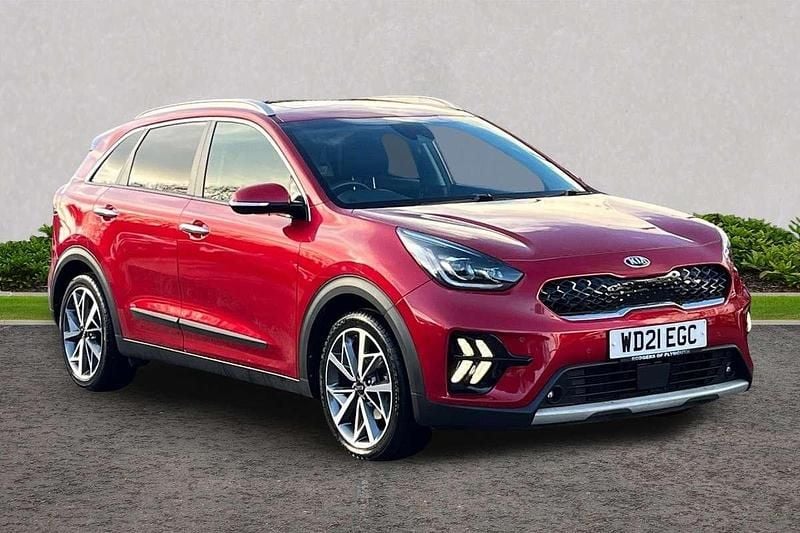 Red Used 2021 Kia Niro SUV | £19,123 (Fair price) - Image 1/4