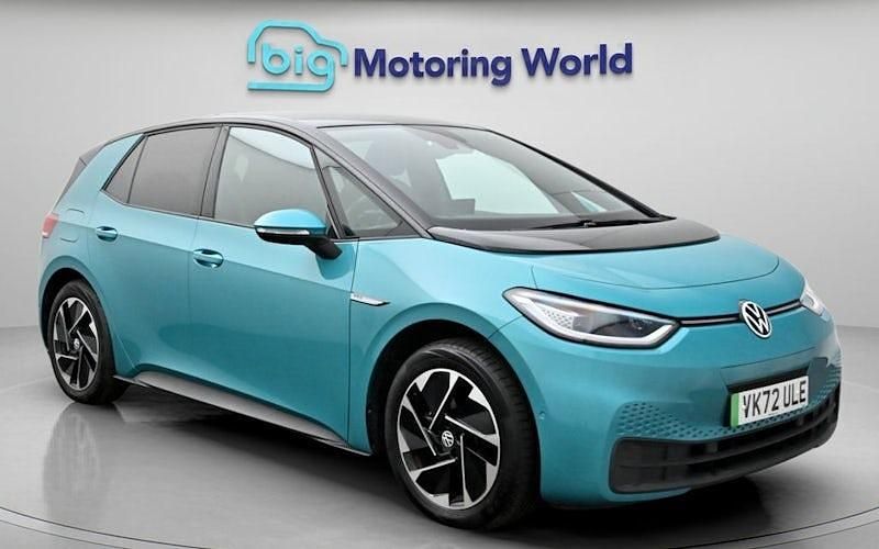 Used VW ID.3 Pro Performance 150 kW (204 HP) 2022 Turquoise Hatchback