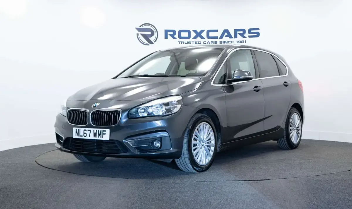 Used BMW 218 Luxury Line 136 HP (100 kW) 2017 Grey Hatchback