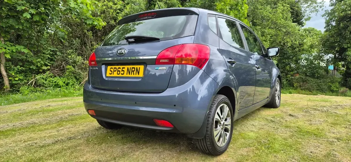 Used Kia Venga 2015 Blue Hatchback