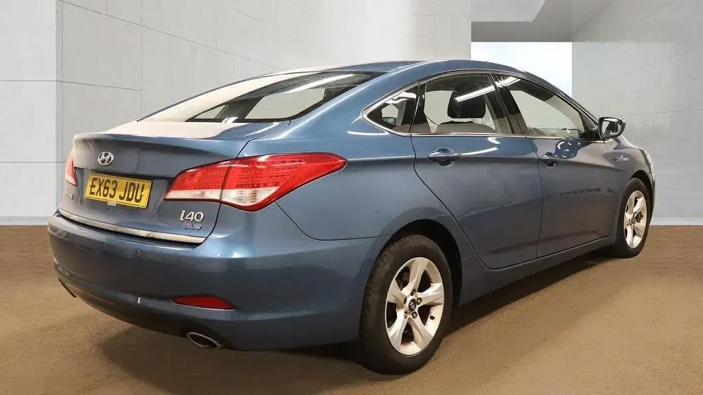 Used Hyundai i40 Active 115 HP (84 kW) 2013 Blue Sedan