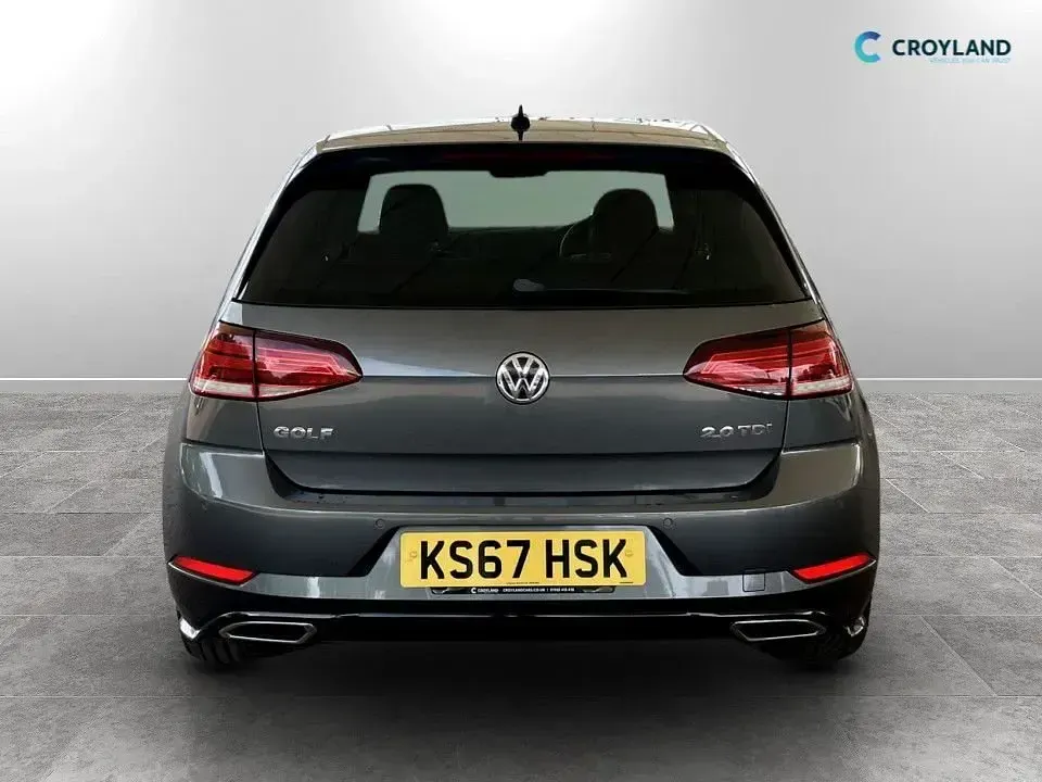 Used VW Golf VII R-line 150 HP (110 kW) 2017 Grey Hatchback