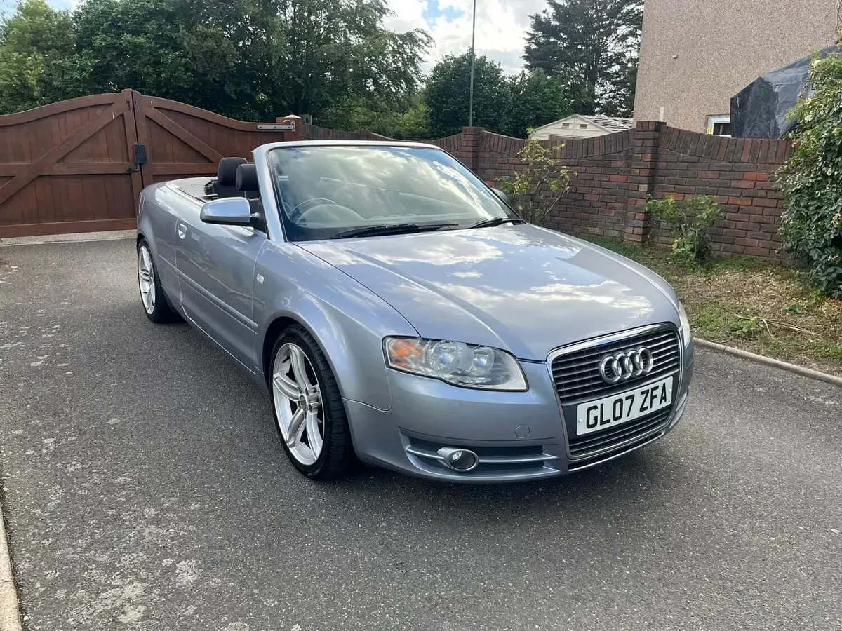 Used Audi A4 Cabriolet 163 HP (119 kW) 2007 Silver Cabriolet