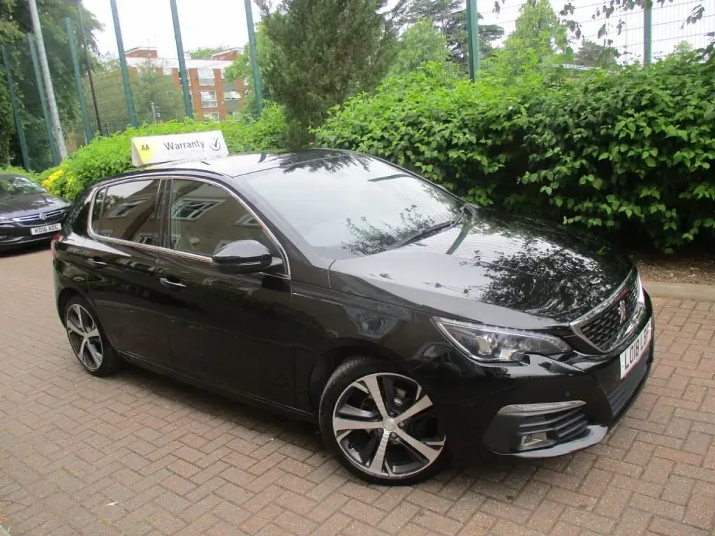 Usado Peugeot 308 GT-line 2018 Preto Citadino
