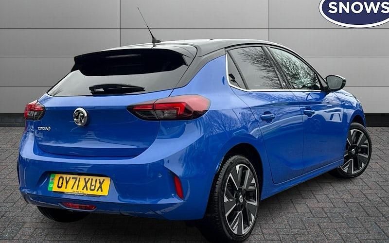 Used Vauxhall Corsa-e Elite 100 kW (136 HP) 2020 Blue Hatchback