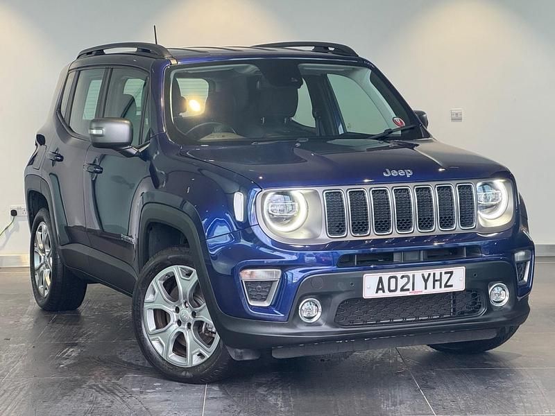Used Jeep Renegade Limited 187 HP (137 kW) 2021 Blue SUV