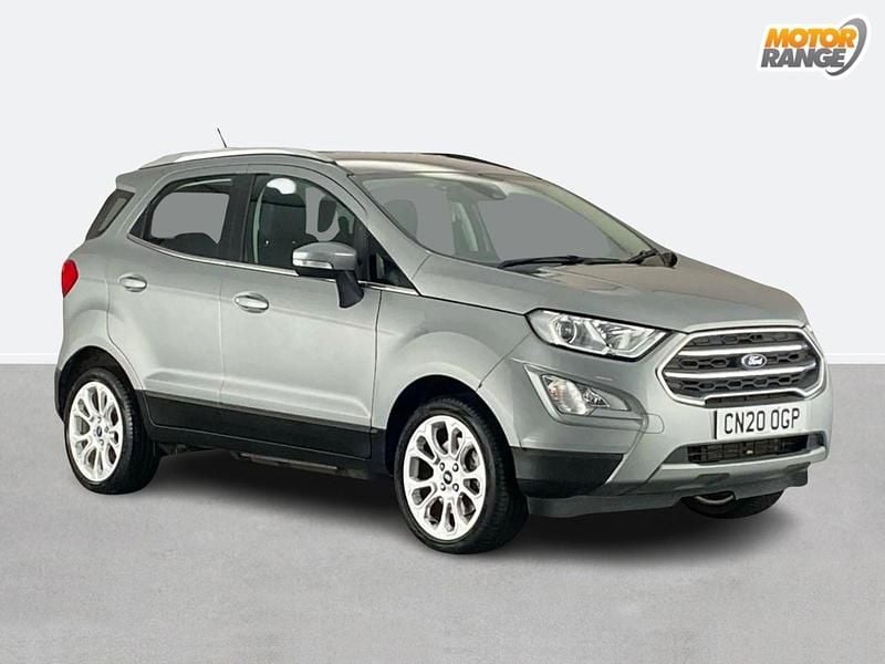 Silver Used 2020 Ford Ecosport Titanium SUV | £11,495 (Fair price) - Image 1/4