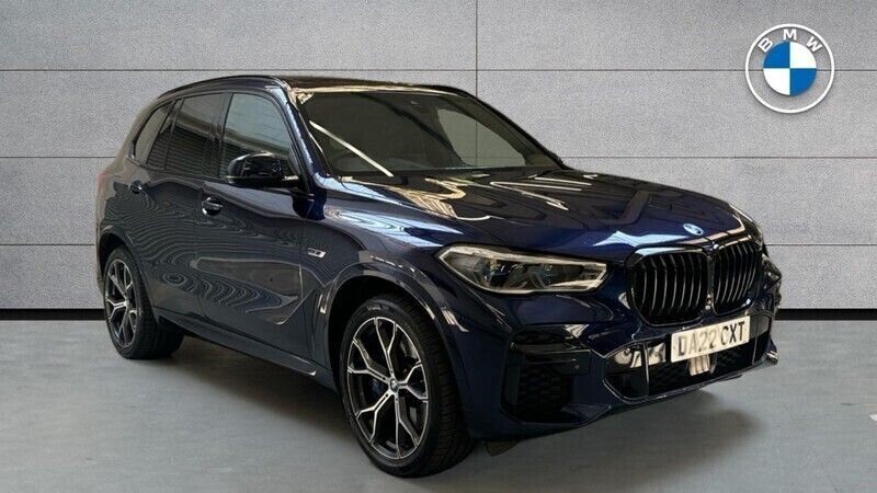 Blue Used 2022 BMW X5 M Sport SUV | £46,199 (Fair price) - Image 1/4