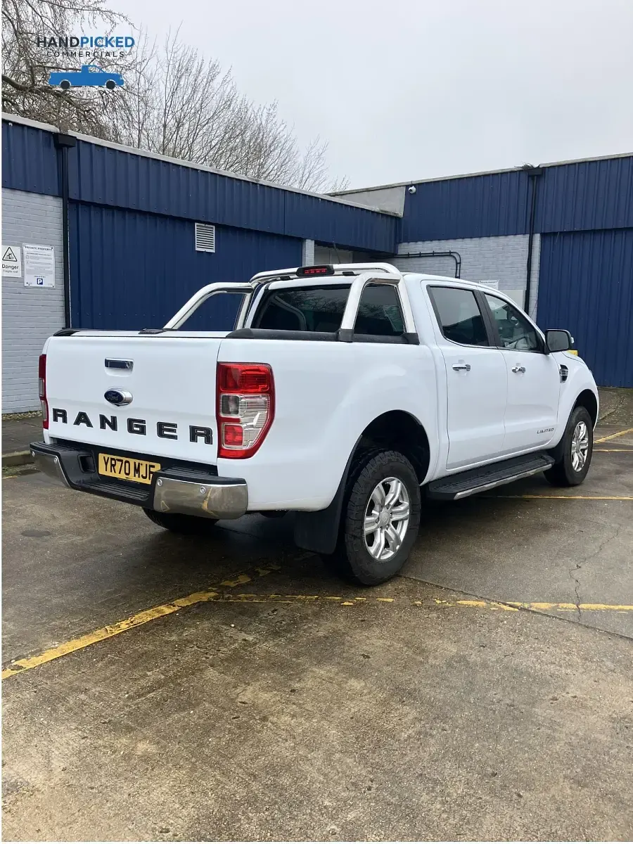Used Ford Ranger Limited 2020 White Pickup