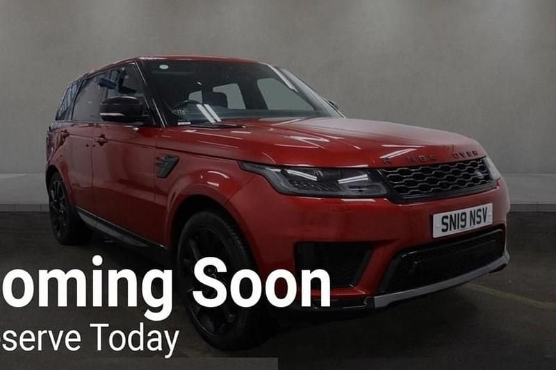 Used Land Rover Range Rover Sport HSE 306 HP (225 kW) 2019 Red SUV
