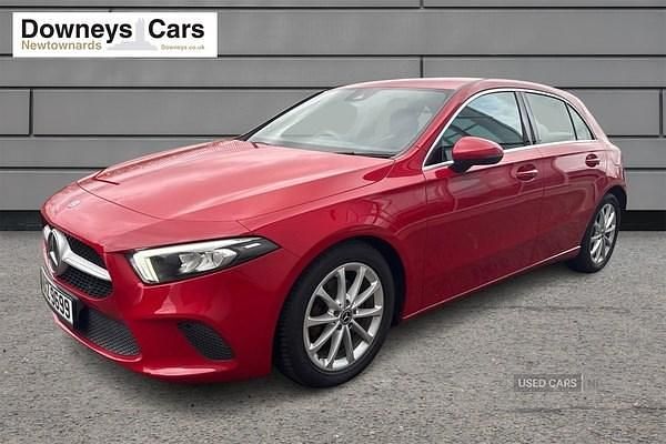 Used Mercedes A180 2019 Red Hatchback