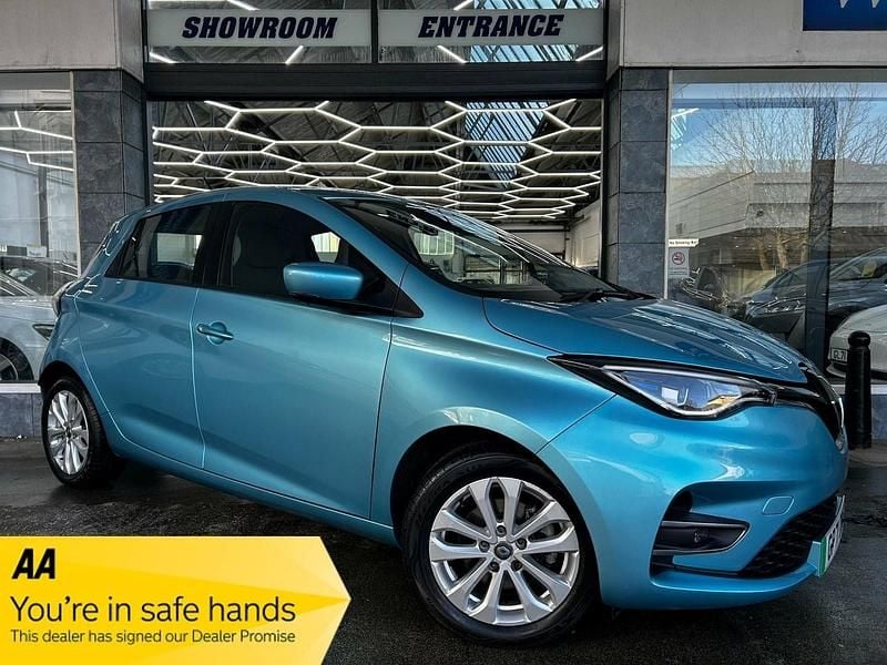 Blue Used 2021 Renault Zoe Iconic Hatchback | £9,825 (Fair price) - Image 1/4