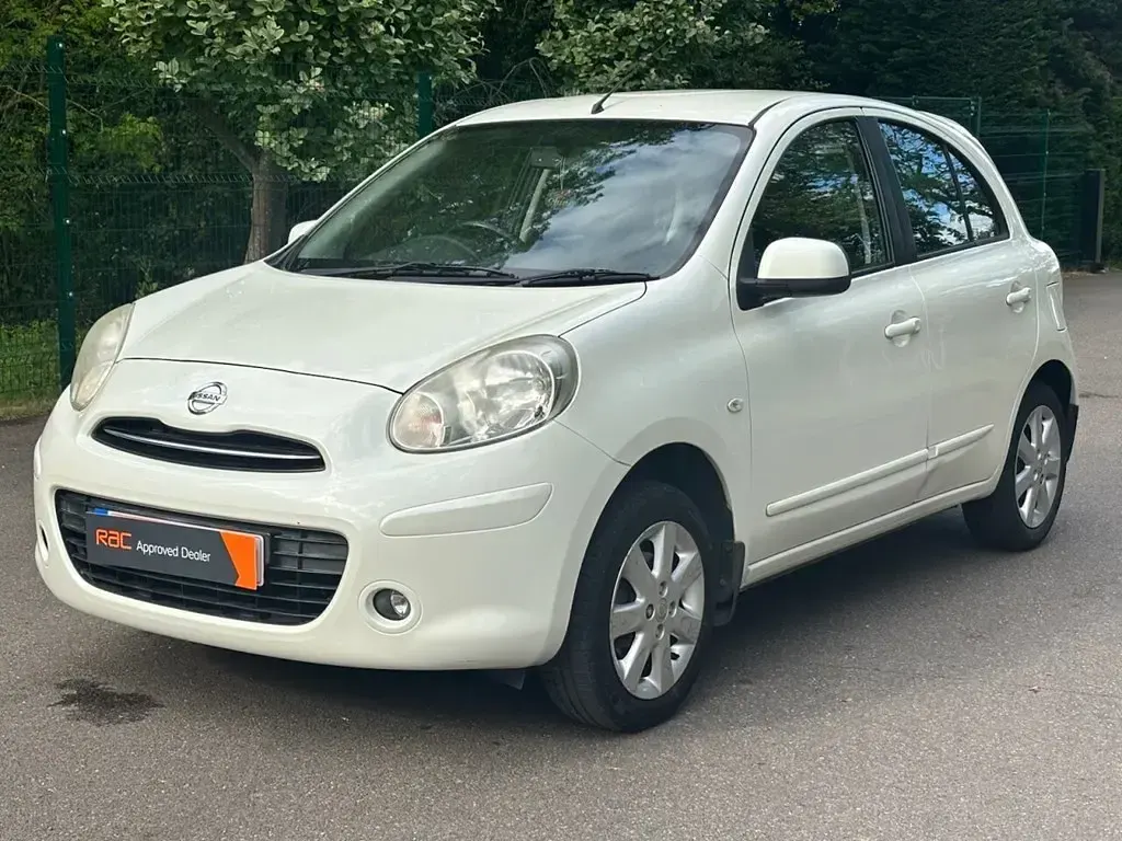 Used Nissan Micra Acenta 80 HP (58 kW) 2012 White Hatchback
