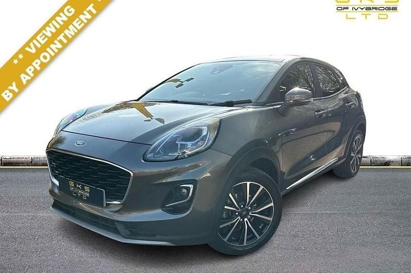 Usado Ford Puma Titanium 125 HP (91 kW) 2023 Cinzento SUV