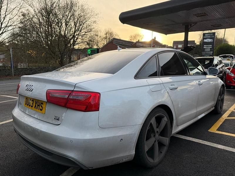 Used Audi A6 Black Edition 2013 White Sedan
