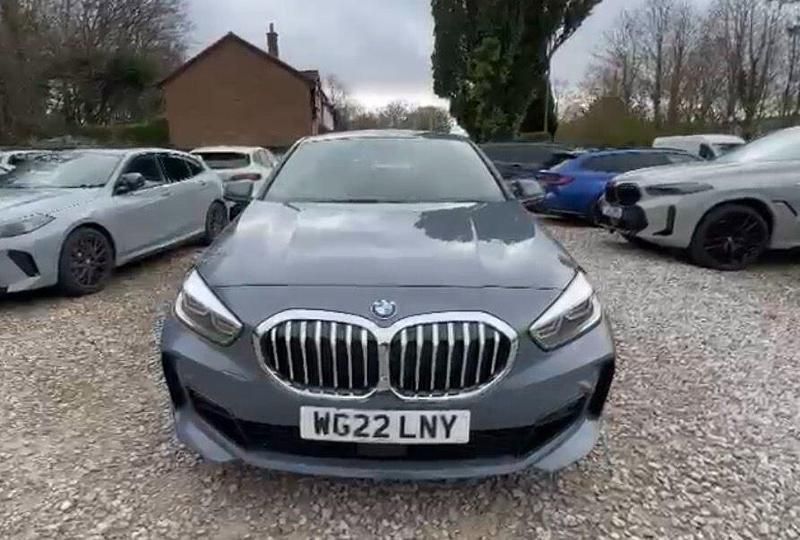 Used BMW 118 M Sport 134 HP (98 kW) 2022 Grey Hatchback