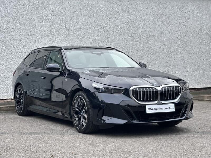 Black Used 2025 BMW i5 M Sport Sedan | £58,950 - Image 1/4