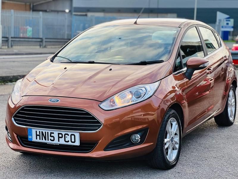 Used Ford Fiesta Zetec 2015 Brown Hatchback