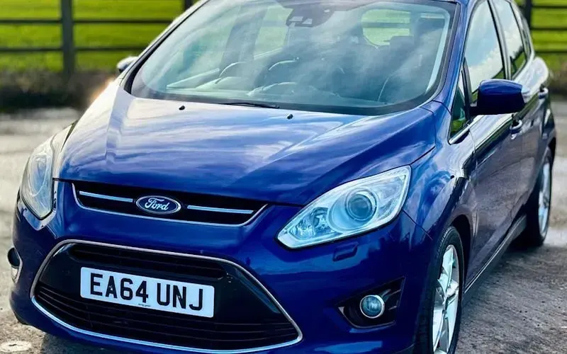 Used Ford C-MAX Titanium X 125 HP (91 kW) 2014 Blue MPV