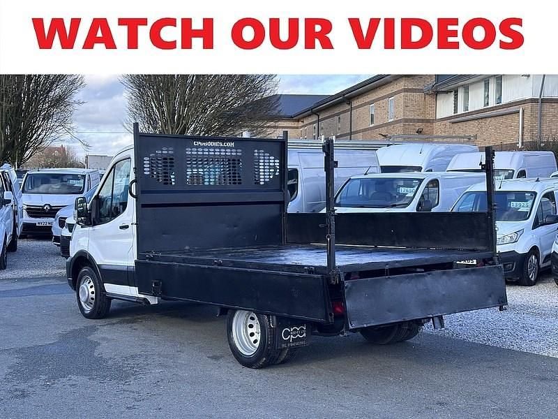 Used Ford Transit 130 HP (95 kW) 2022 White Cabriolet