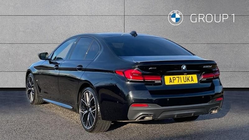 Used BMW 530 M Sport 286 HP (210 kW) 2021 Black Sedan