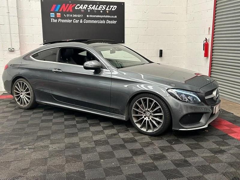 Used Mercedes C250 AMG Line Premium 2016 Grey Coupe