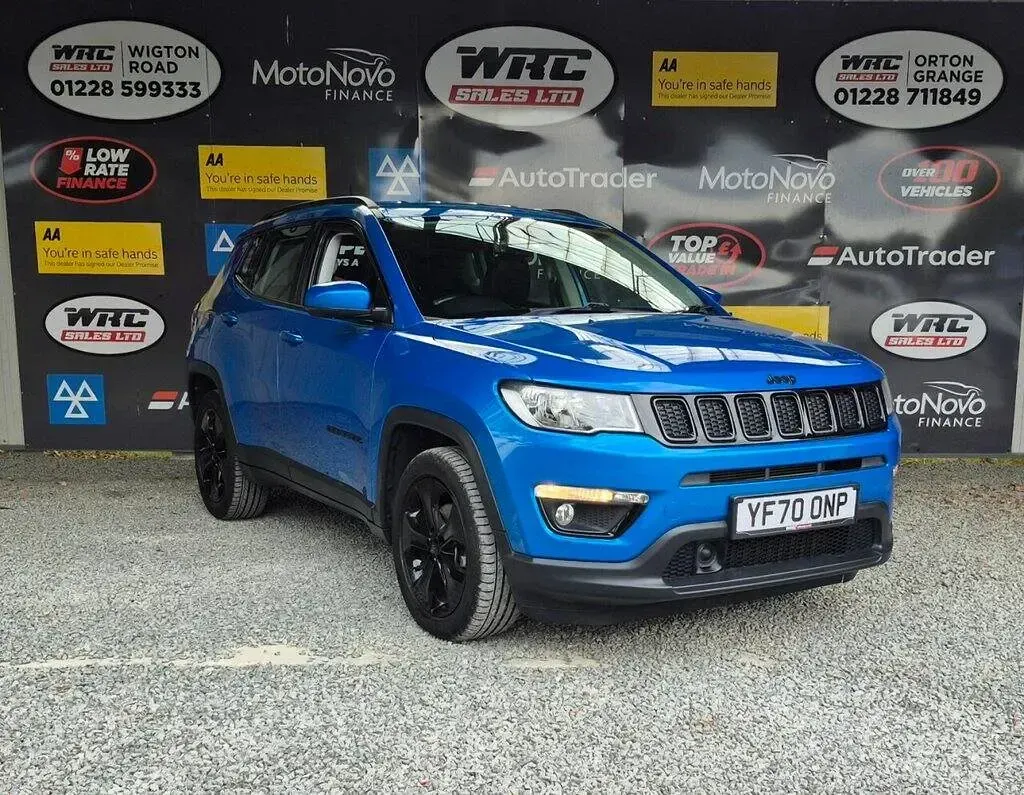 Used Jeep Compass Night Eagle 140 HP (102 kW) 2020 Blue SUV