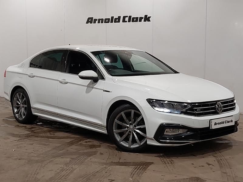 Used VW Passat R-line 190 HP (139 kW) 2020 White Sedan