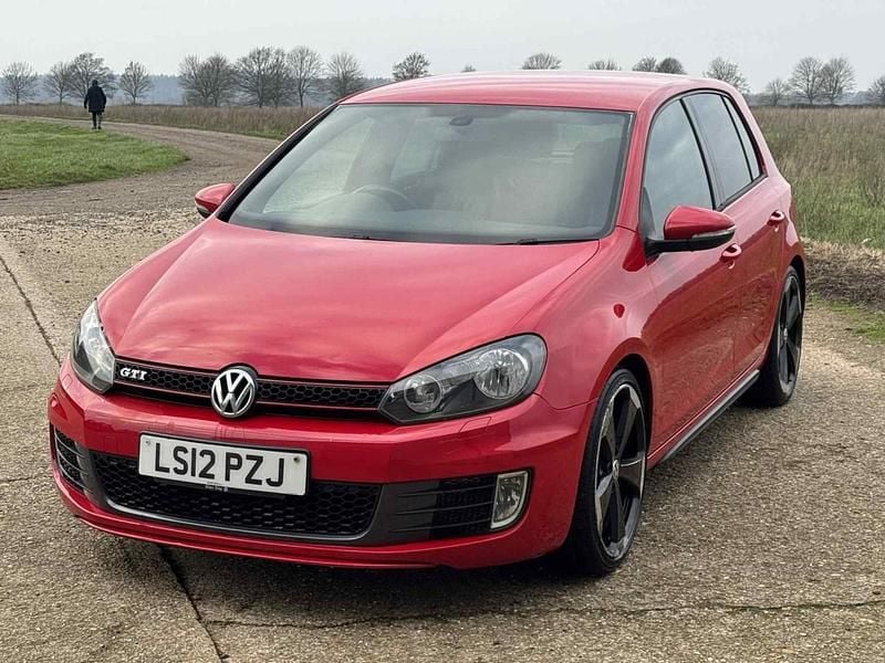 Used VW Golf VII GTI 2012 Red Hatchback