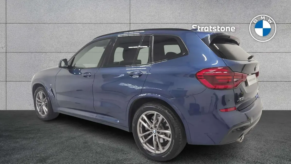Used BMW X3 M Sport 187 HP (137 kW) 2020 Blue SUV